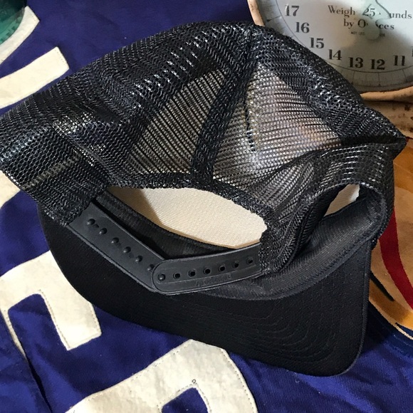 Vintage A. T. & S. F. Trucker Snap Back Hat - Picture 4 of 8